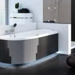 Obudowa podpłytkowa LED do wanien półokrągłych