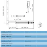 kabina2 Kabina natryskowa serii AKSI BLACK PLUS