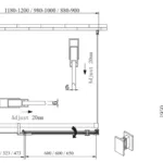 kabina3 Kabina natryskowa serii AKSI BLACK PLUS
