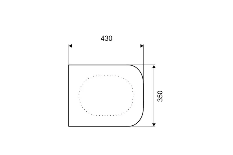Deska wolnoopadająca WC NESS