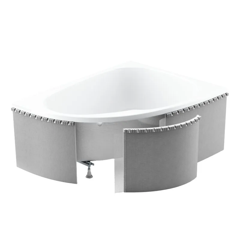 Obudowa podpłytkowa do wanien półokrągłych