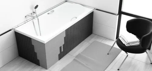 Obudowa podpłytkowa do wanien prostokątnych