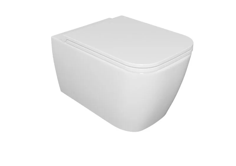 Bezrantowa miska wisząca WC Quadra No-Rim