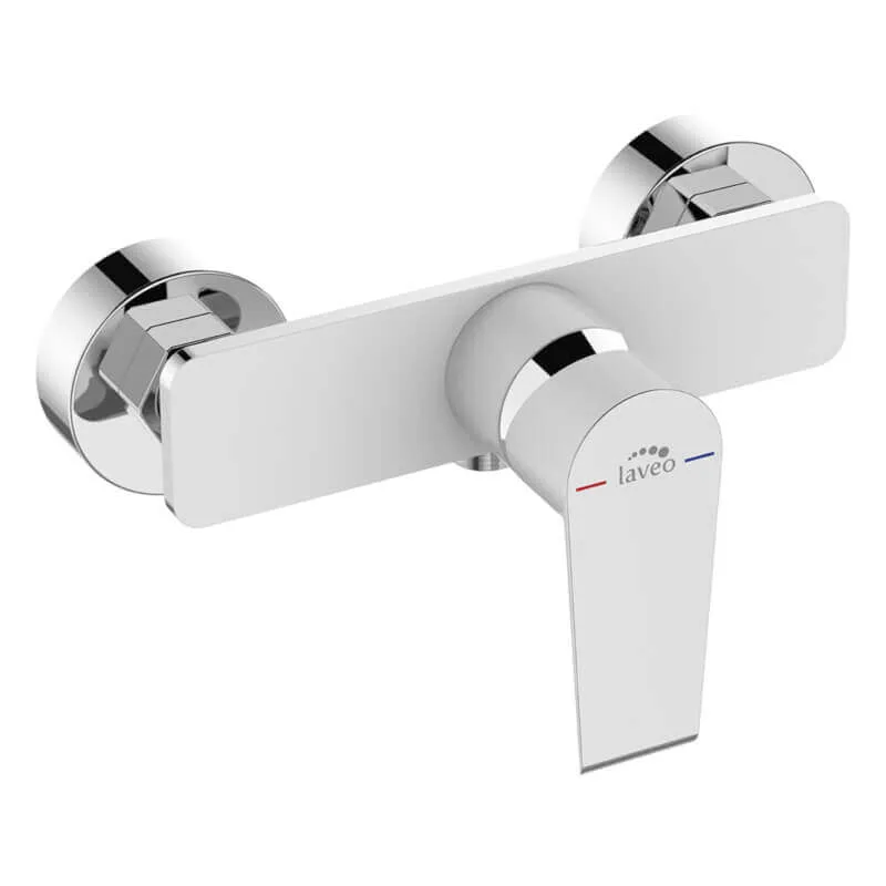 Largo – bateria natryskowa ścienna bez zestawu natryskowego