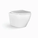 Desna – miska ustępowa wisząca bezkołnierzowa z deską