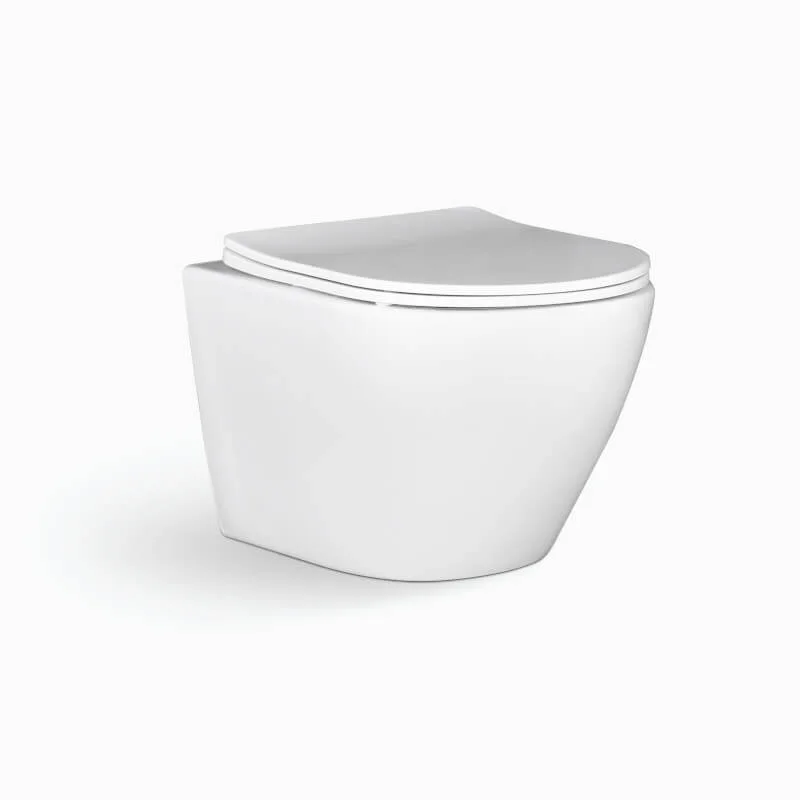 Desna – miska ustępowa wisząca bezkołnierzowa z deską