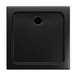 Brodzik KWADRATOWY BJORG 90x90 czarny