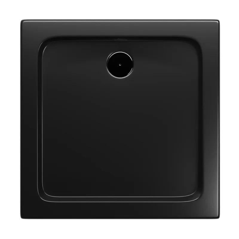 Brodzik KWADRATOWY BJORG 90x90 czarny