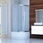 BK501KT-prost_m STYLIO- kabina półokrągła niska chinchila