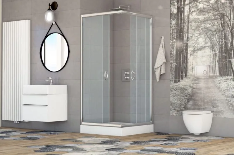 BK501QT-prost_m STYLIO- kabina kwadratowa wysoka grafit