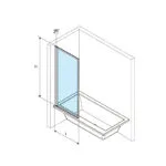 FABRIKA parawan nawannowy czarny mat