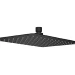 glowica-czarna_____ Głowica prysznicowa kwadratowa Slim czarny mat