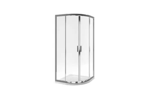 kabina-polokragla_______ Kabina półokrągła dwudrzwiowa ze ścianką stałą