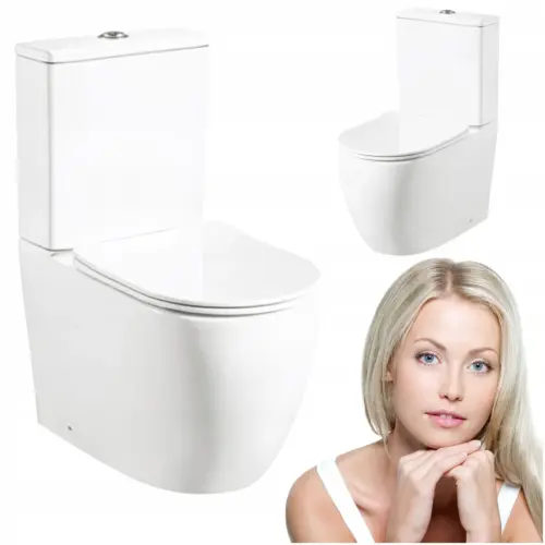 WC kompakt pionowy i deska