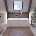 Wanna prostokątna KOMFI 180x80 z obudową i syfonem