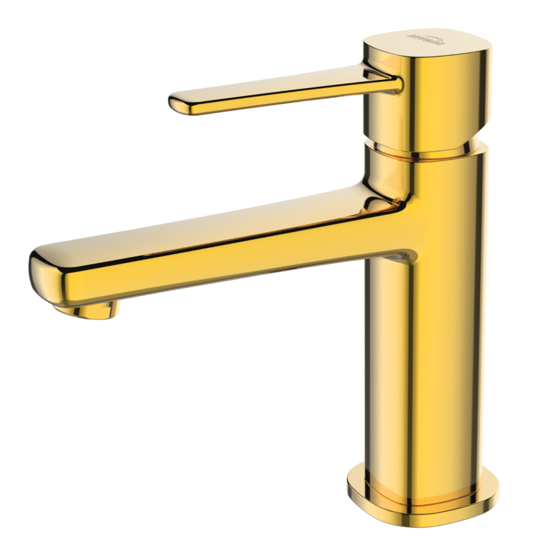 bateria bateria łazienkowa złota