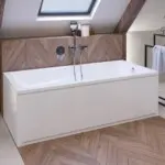 Wanna prostokątna KOMFI 180x80 z obudową i syfonem