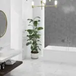 Wanna prostokątna LUNA 160x70 z obudową i syfonem