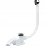 Wanna prostokątna BELL 140x70 z baterią 3-otworową chrom