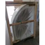 Wanna narożna LAURA 150x150 z baterią 4-otw czarną