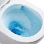 bezrantowy odplyw kompaktu WC