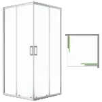 Kabina prysznicowa 90x90 cm – nowoczesny komfort i elegancja w Twojej łazience Desna