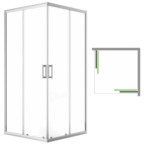 desna_kabina_kwadratowa Kabina prysznicowa 90x90 cm – nowoczesny komfort i elegancja w Twojej łazience Desna