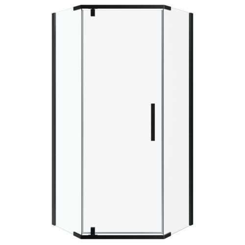 BKM501PTK-mm (2) Nowoczesna Kabina Prysznicowa 90x90x190 czarna pentagonalna – Komfort, Styl i Bezpieczeństwo
