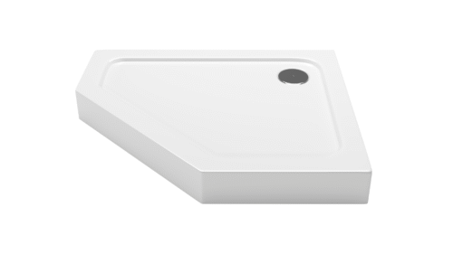 BRODZIK PRYSZNICOWY GLASGOW 100×80 PRAWY – ELEGANCJA I WYGODA W TWOJEJ ŁAZIENCE