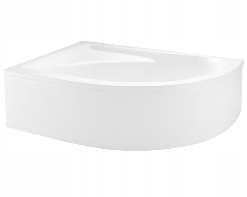 WANNA NAROŻNA Z OBUDOWĄ 150X100 LEWA SYFON ASYMETRYCZNA AKRYLOWA LAMINART