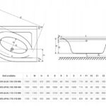 WANNA NAROŻNA Z OBUDOWĄ 150X100 LEWA SYFON ASYMETRYCZNA AKRYLOWA LAMINART