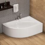 Wanna MILA 150x100 z obudową, baterią i syfonem