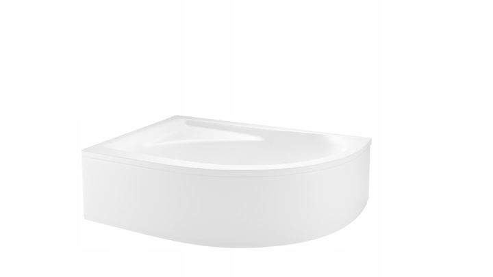 WANNA NAROŻNA LEWA Z OBUDOWĄ SYFONEM BATERIA 3 OTOWOROWĄ CHROM 150X100