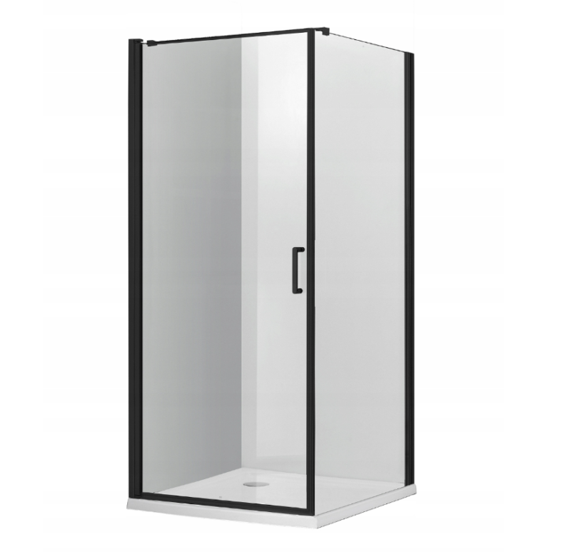 kabina-prysznicowa-3 KABINA PRYSZNICOWA NAROŻNA UCHYLNA KWADRATOWA CZARNA 90X90 POD PRYSZNIC
